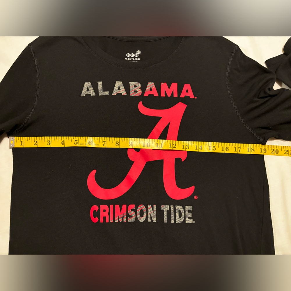 Alabama, Crimson Tide, long sleeve tshirt, XL - Picture 4 of 11